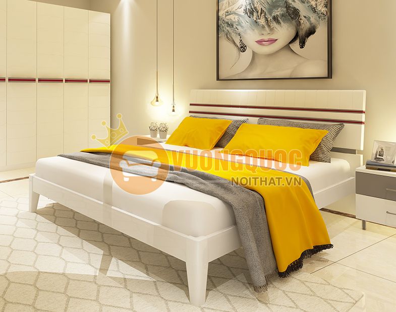 Giường ngủ cao cấp nhập khẩu SLP018G-1